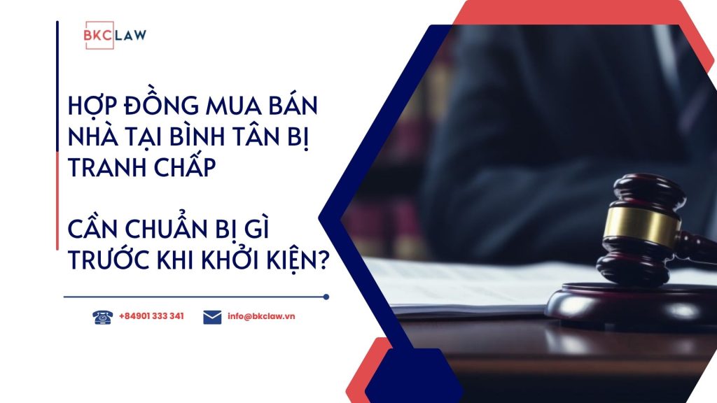 Nhà tại Bình Tân bị tranh chấp