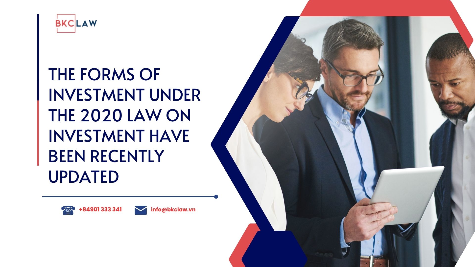 The forms of investment under the 2020 Law on Investment have been recently updated