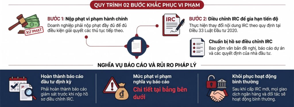 Doanh nghiệp cần phải làm gì khi quá hạn thời hạn góp vốn trên IRC?